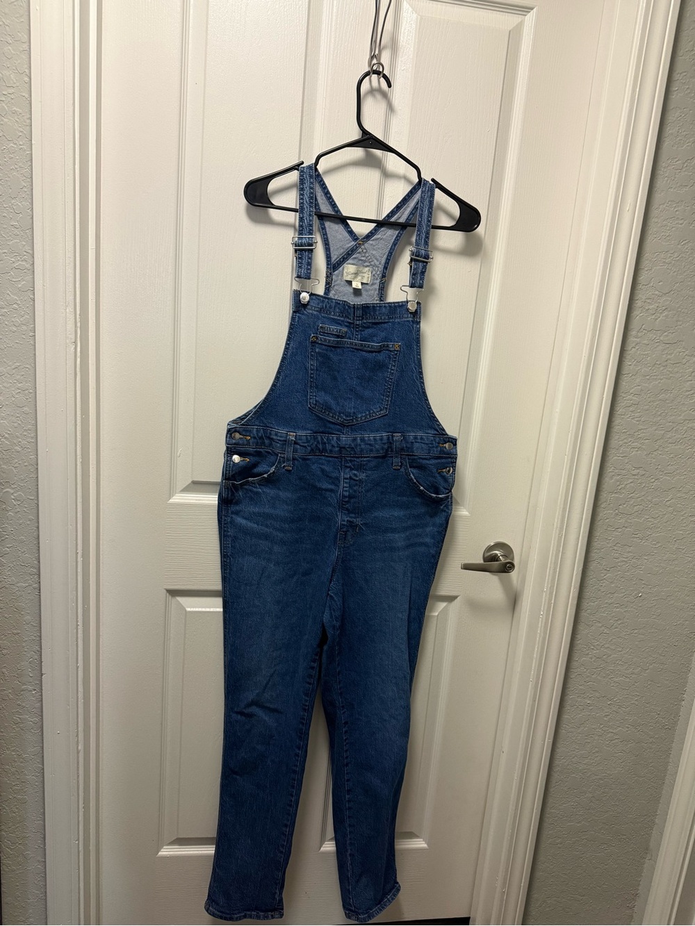 Universal Thread Dark Blue Denim Women's Overalls